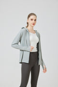 Ice Silk Hooded Sun Protection Jacket