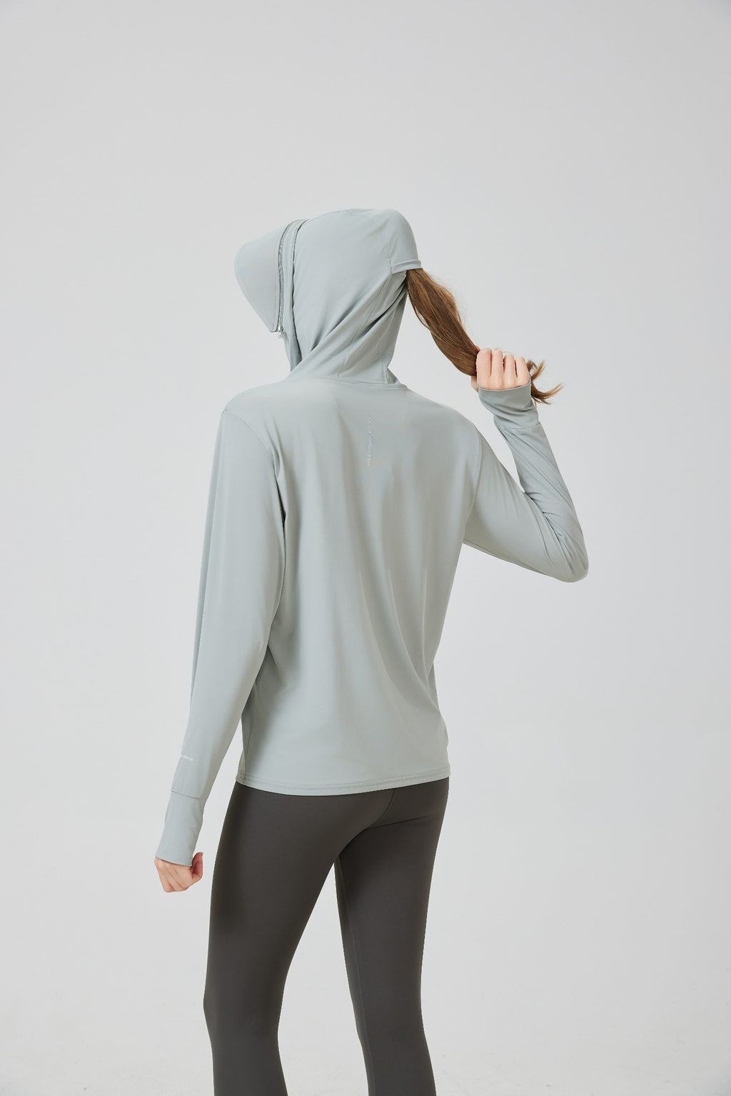 Ice Silk Hooded Sun Protection Jacket