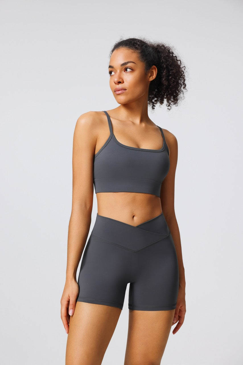 Adjustable Straps Sports Yoga Bra