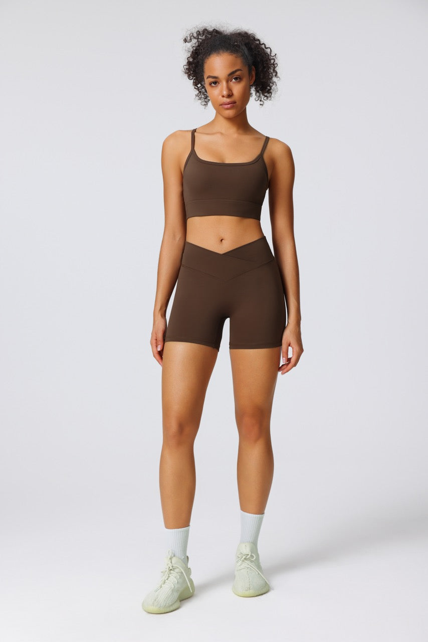 Adjustable Straps Sports Yoga Bra