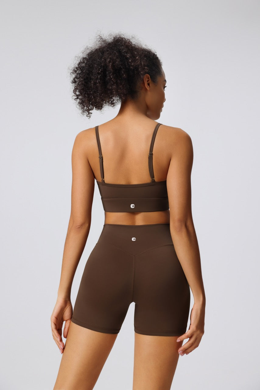 Adjustable Straps Sports Yoga Bra