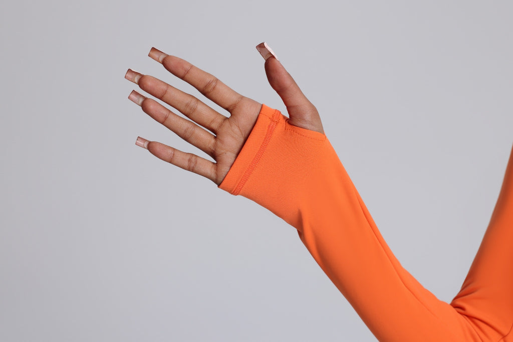 Square Neck Long Sleeve Flared Yoga Jumpsuit